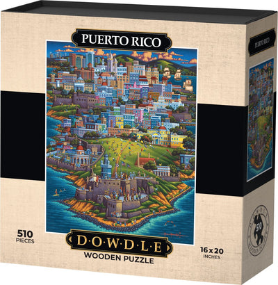Puerto Rico - Wooden Puzzle