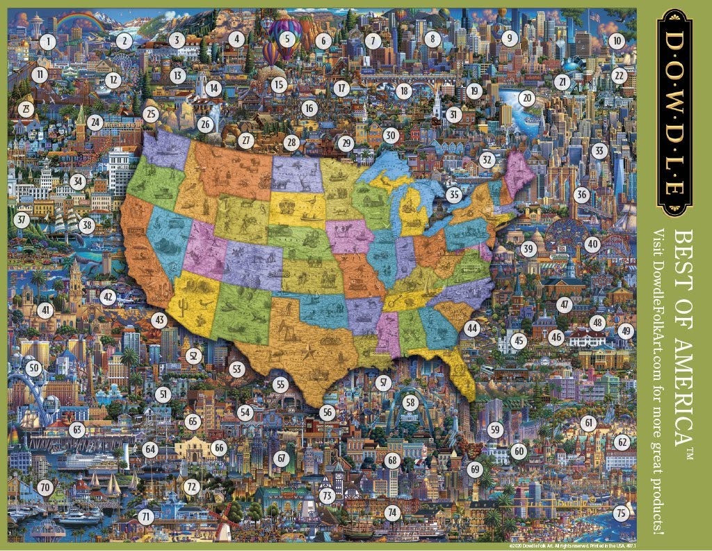 Best of America | 500 Piece