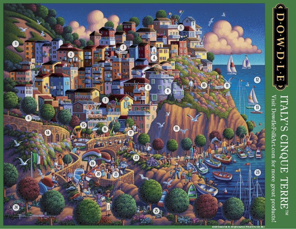 Italy's Cinque Terre | 500 Piece