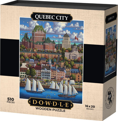 Québec City - Wooden Puzzle