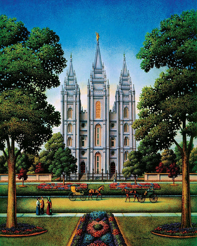 Salt Lake Temple - Mini Puzzle - 250 Piece
