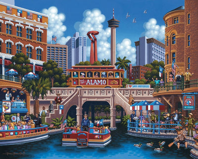 San Antonio - Wooden Puzzle