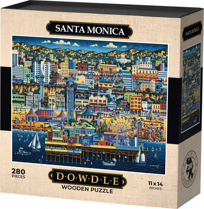 Santa Monica - Wooden Puzzle