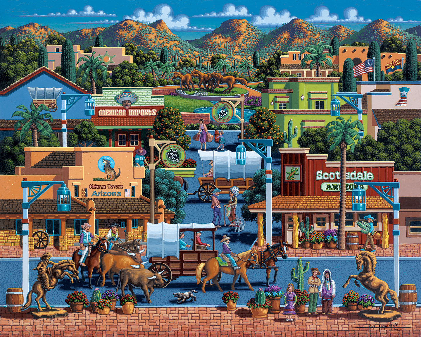 Scottsdale - Mini Puzzle - 250 Piece
