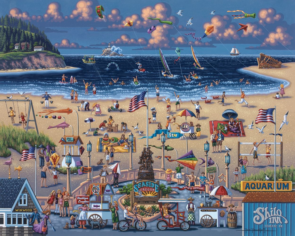 Seaside - Wooden Puzzle