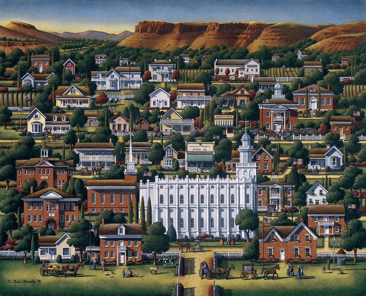 St. George - Wooden Puzzle