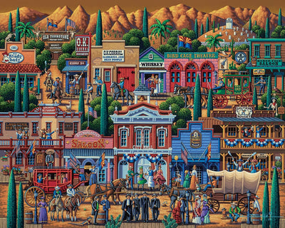 Tombstone - Wooden Puzzle