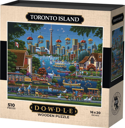 Toronto Island - Wooden Puzzle