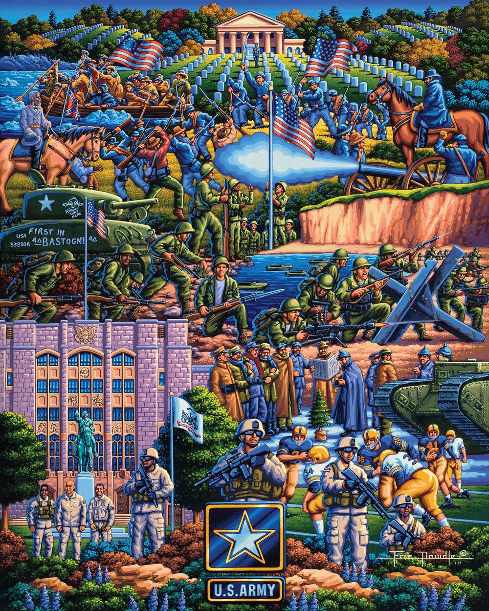 U.S. Army - Wooden Puzzle