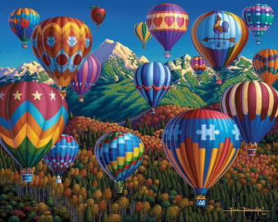 Up, Up and Away - Wooden Puzzle
